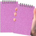 Tenceur 2 Pcs Pocket Notebook Small 3x5 Inch Spiral Notepads Mini Top Bound by Tenceur