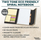 DISCOUNT PROMOS Custom Eco-Friendly Spiral Notebooks - Image 3