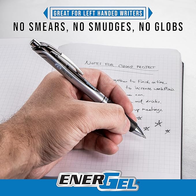 Pentel EnerGel RTX Liquid Gel Pens - Image 3