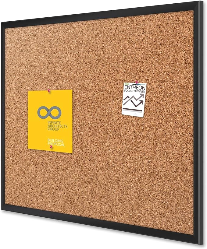 Quartet Cork Board, Bulletin Board - Image 3