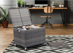 BIRDROCK HOME Rolling File Box - Image 2
