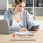 Personalized Name Plate for Desk, Custom Desk Name Plate, Acrylic Name Plate - Image 2