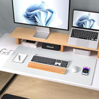Aothia Leather Desk Pad Protector, Large Mouse Pad, Office Mat, Non-Slip PU - Image 8