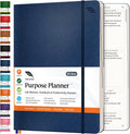 Roterunner Purpose Planner Notebook B5 7.5”x9.8” Undated Planner 2025 Daily by Roterunner