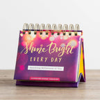 DaySpring - Shine Bright Every Day: Sparkling Reflections of You - A DaySpring Inspirational DayBrightener - Perpetual Calendar (10176)