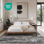 GENIMO No Crease Non Slip 8x10 Area Rugs - Image 2