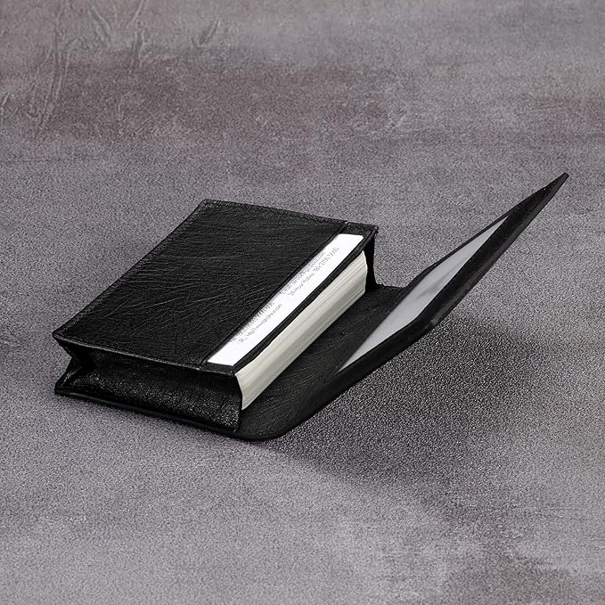 Leather Business Card Case Holder - Image 4