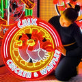 Lorxi Custom Logo UV Printed LED Neon Sign by Unknown