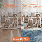GENIMO Washable Area Rugs for Living Room, 9x12 Modern Non Slip Rugs, Low Pile - Image 6