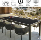 ZORESYN PU Leather Desk Mat Waterproof Anti-Oil Dining Table mat - Image 3