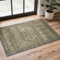 GENIMO 2x3 Area Rugs for Living Room, Machine Washable Non Slip Vintage Rugs by GENIMO