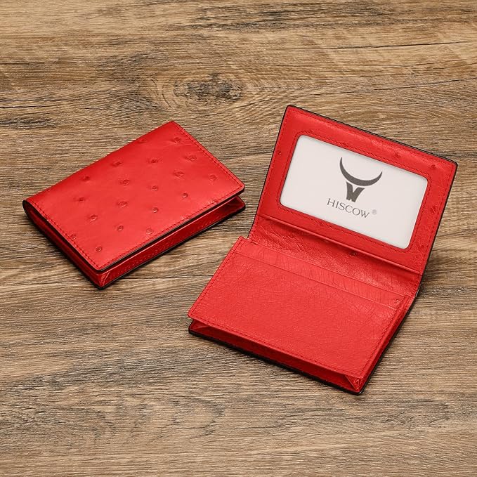 Leather Business Card Case Holder - Image 2