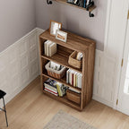 ChooChoo 3-Tier Bookcase, Wooden Bookshelf, Farmhouse Bookshelf - Image 5
