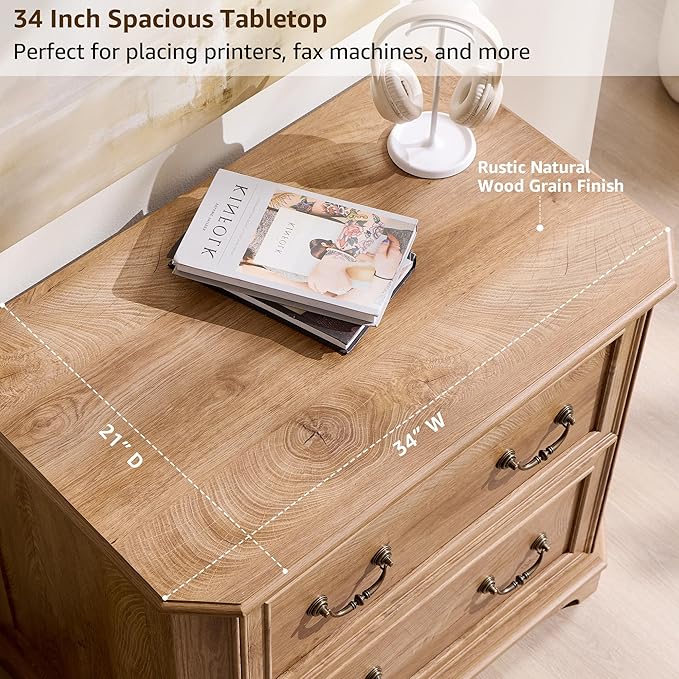 T4TREAM 34" Lateral File Cabinet - Image 3