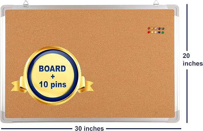 Cork Board Set for Wall - Image 2