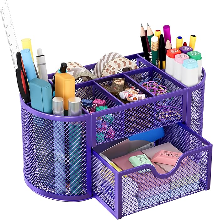 EasyPAG Mesh Pen Holder Desk Organizer by EasyPAG