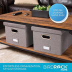 Internet's Best Collapsible File Box Storage Organizer - Image 2