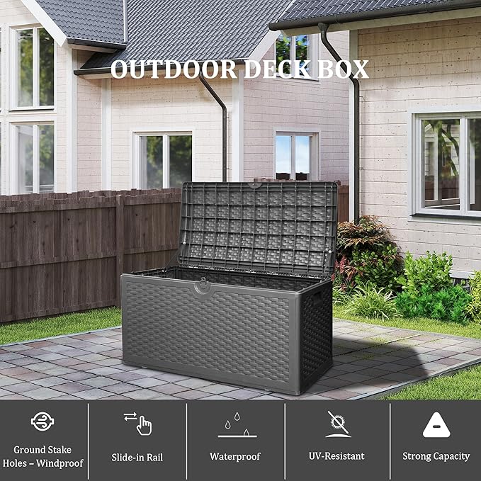 PATIOEASY 80GAL Deck Box - Image 4