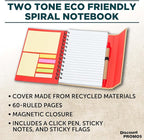 DISCOUNT PROMOS Eco Friendly Spiral Notebooks - Image 3
