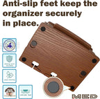 MED Wood Phone Docking Station – Nightstand Desk Organizer - Image 8