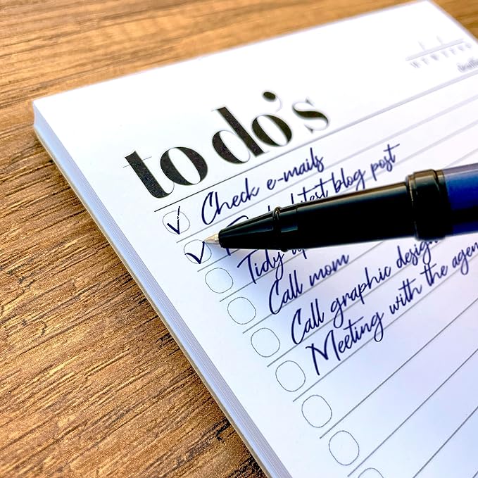 HADIGU To Do List Notepad A5 Size Premium Thick Paper - Image 3