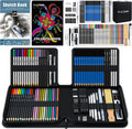 kalour 82 pack drawing sketching kit, pro art, main product view