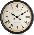 Bernhard Products Large Decorative Wall Clock 20 Inch Silent Non Ticking by BernhardProducts