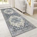 GENIMO 2x7 Runner Rugs for Hallway, Machine Washable Non Slip Vintage Rugs