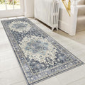 GENIMO 2x6 Runner Rugs for Hallway, Machine Washable Non Slip Vintage Rugs by GENIMO