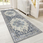 GENIMO 2x6 Runner Rugs for Hallway, Machine Washable Non Slip Vintage Rugs by GENIMO
