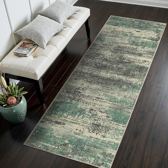 GENIMO Runners for Hallways, 2x6 Washable Runner Rug Non-Slip, Long Runner Rugs by GENIMO