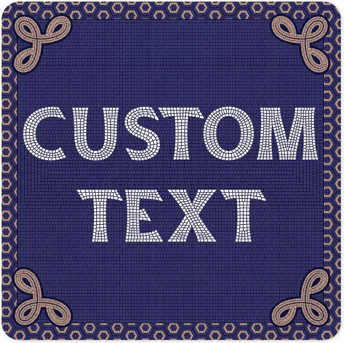 Custom Sign, Custom Street Sign, 11 Font Colors, 13 Font Styles, 4 Hole Options