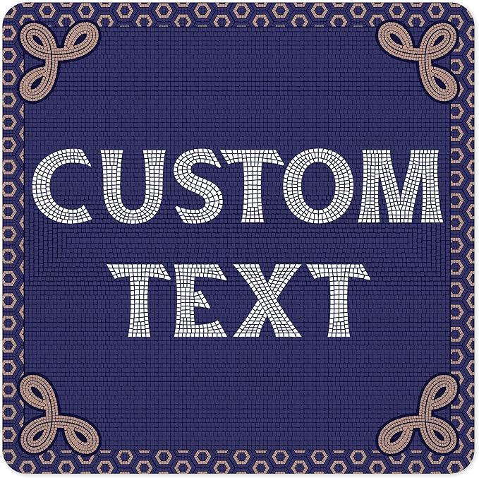 Custom Sign, Custom Street Sign, 11 Font Colors, 13 Font Styles, 4 Hole Options by MySignCenter