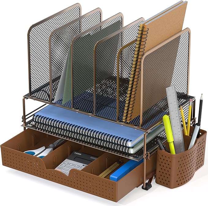Simple Houseware Mesh Desk Organizer - Image 5