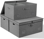 Graciadeco 75 Quarts Extra Large Decorative Storage Bins by GraciadecoStorage