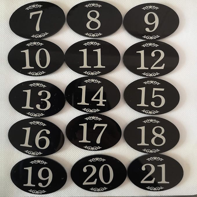 StayMax Locker Number Signs Door Sign - Image 2