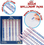 Disney Stitch Stationery Supplies Set Notebook Pencil Case & Ballpoint Pens or - Image 4
