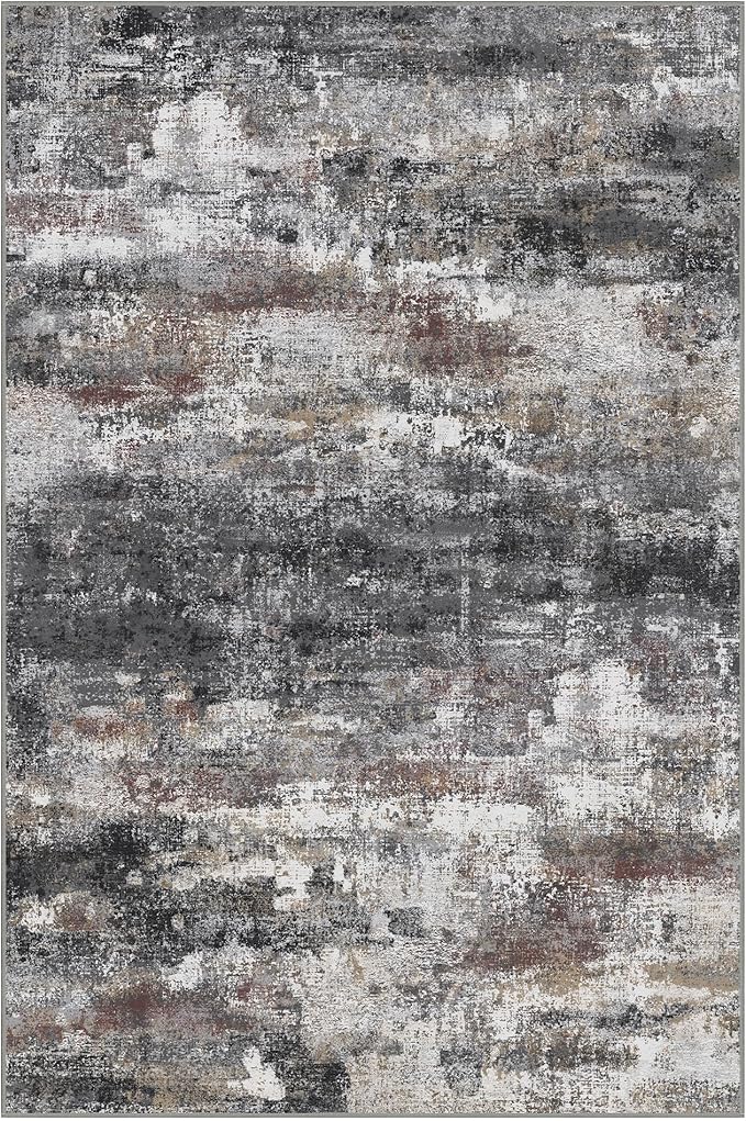 GENIMO No Crease Non Slip 8x10 Area Rugs - Image 9