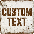 Custom Sign, Custom Street Sign, 11 Font Colors, 13 Font Styles, 4 Hole Options by MySignCenter