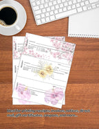 Limited Papers 8.5x11 Perforated Paper, 20/50 Pound, 75 GSM, Variety of - Image 3