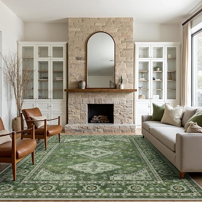 GENIMO Washable Rug 6X9 Area Rugs - Image 2