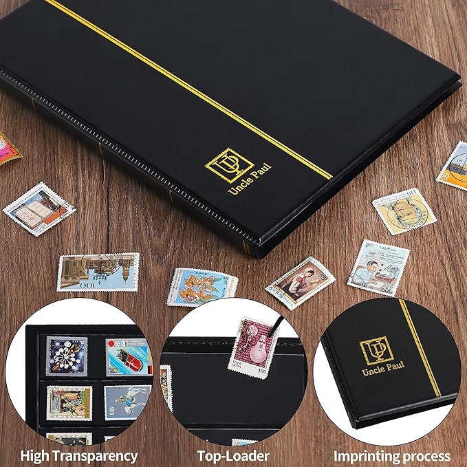 120 Pockets Stamp Album - Image 4