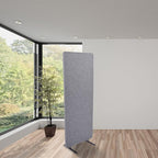 Stand Up Desk Store ReFocus Raw Freestanding Acoustic Desk Divider Privacy - Image 2