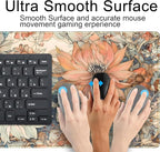 Retro Japanese Floral Mouse Pad Boho Desk Mat Aesthetic Flower Desk Matt - Image 5