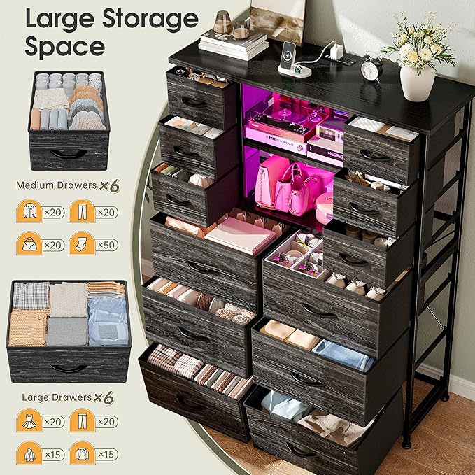 EnHomee Dresser for Bedroom - Image 4