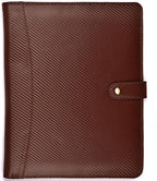 LEATHER VILLAGE Portfolio Professional Organizer– Carbon Fiber Genuine Leather by LeatherVillage