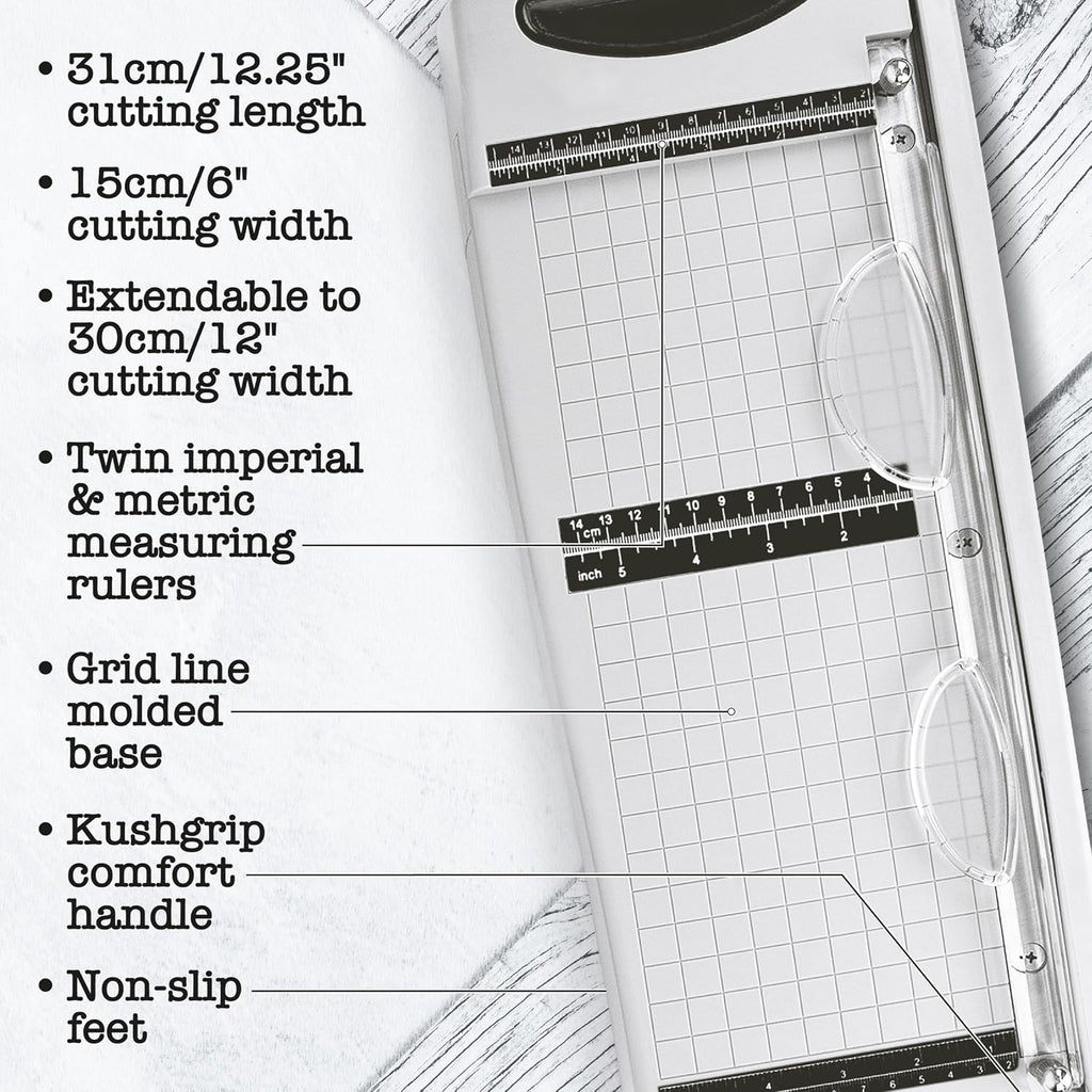 Tonic Studios Tim Holtz 12.25" Maxi Guillotine Paper Cutter