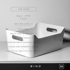 BINO | Plastic Storage Bins, Large - Image 2
