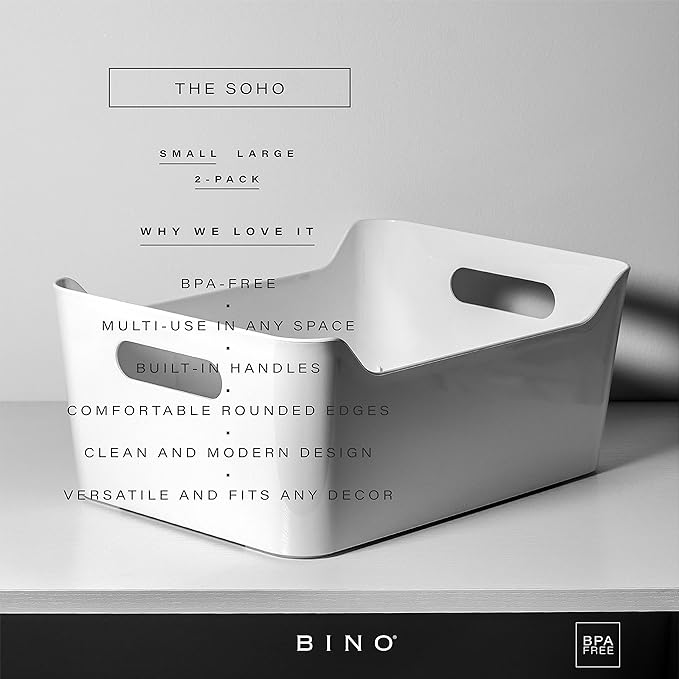 BINO Plastic Storage Bins - Image 2