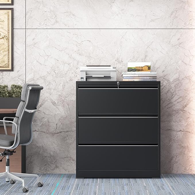 mysteeldepot 3 Drawer Lateral File Cabinet - Image 2